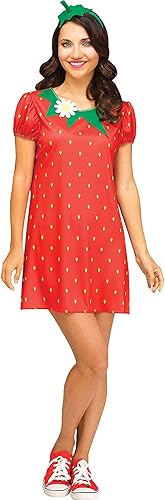 Fun World womens Strawberry Flirty Fruit