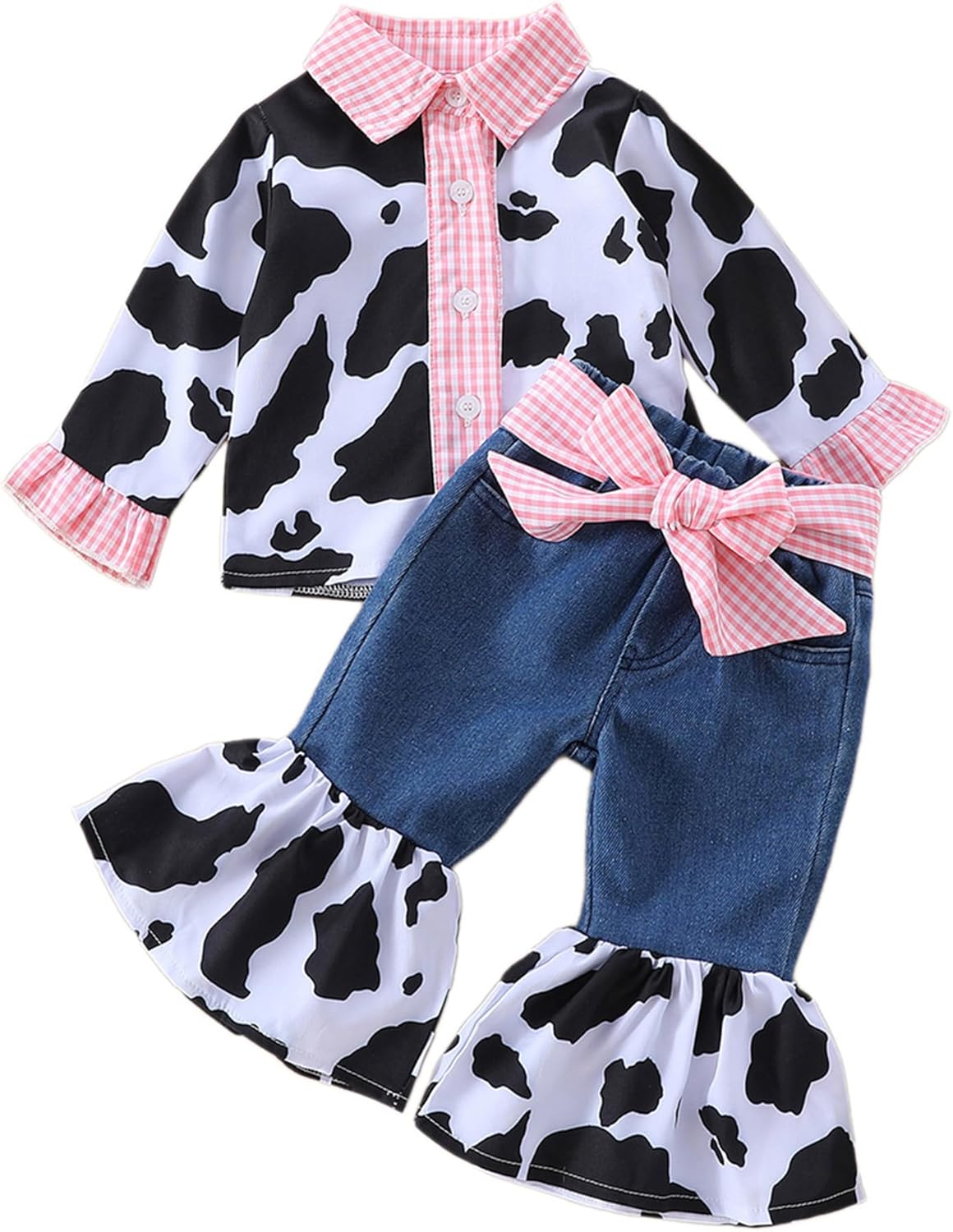 Baby Girl Cowgirl Outfit Girls Skirt 2019 Baby Girl Denim Skirt