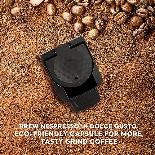 i Cafilas Conversor de cápsulas de café reutilizáveis para cápsulas de café expresso original compat
