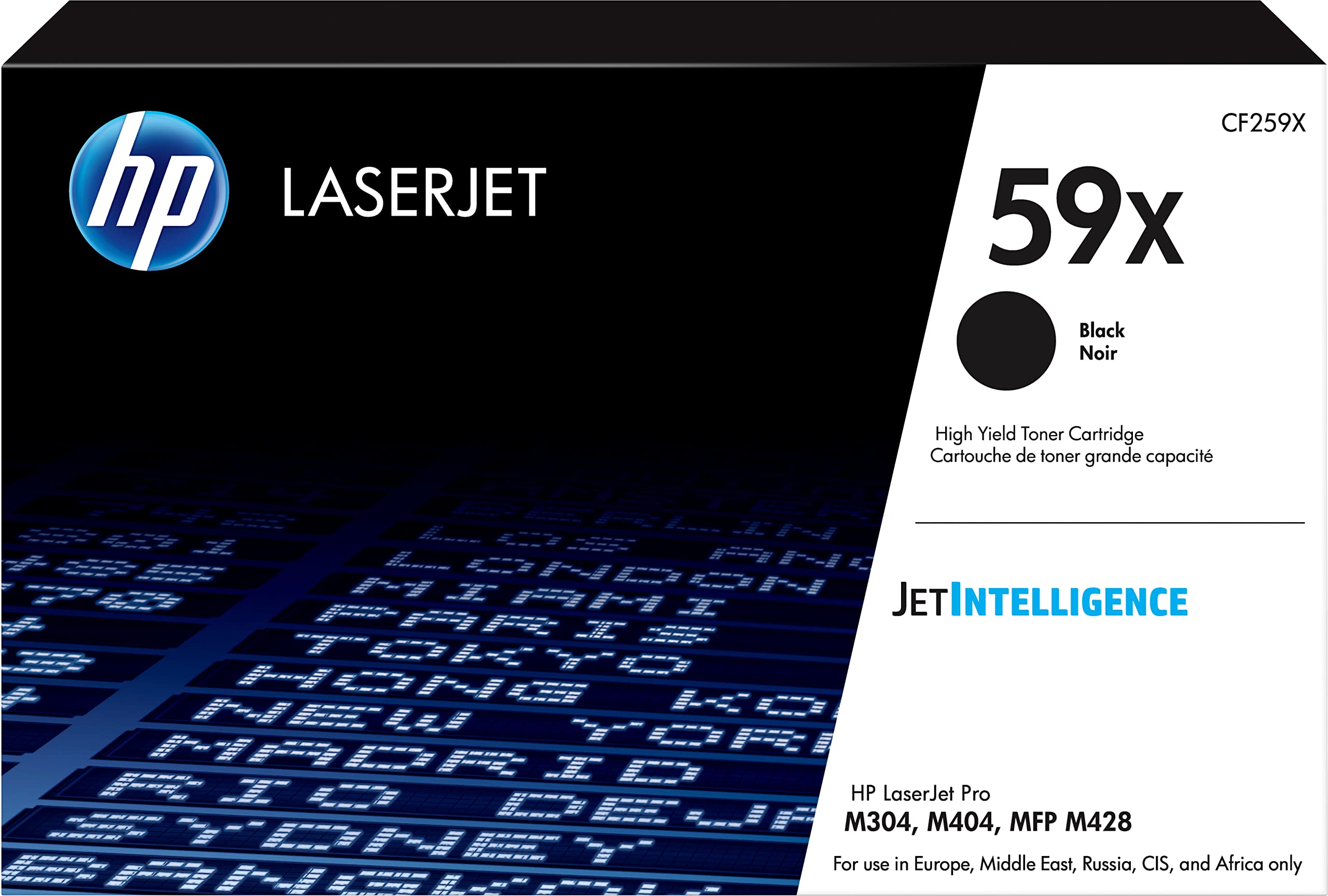 HP 59X Cf259X Toner Czarny do HP Laserjet Pro M304, M404, M428, Xl