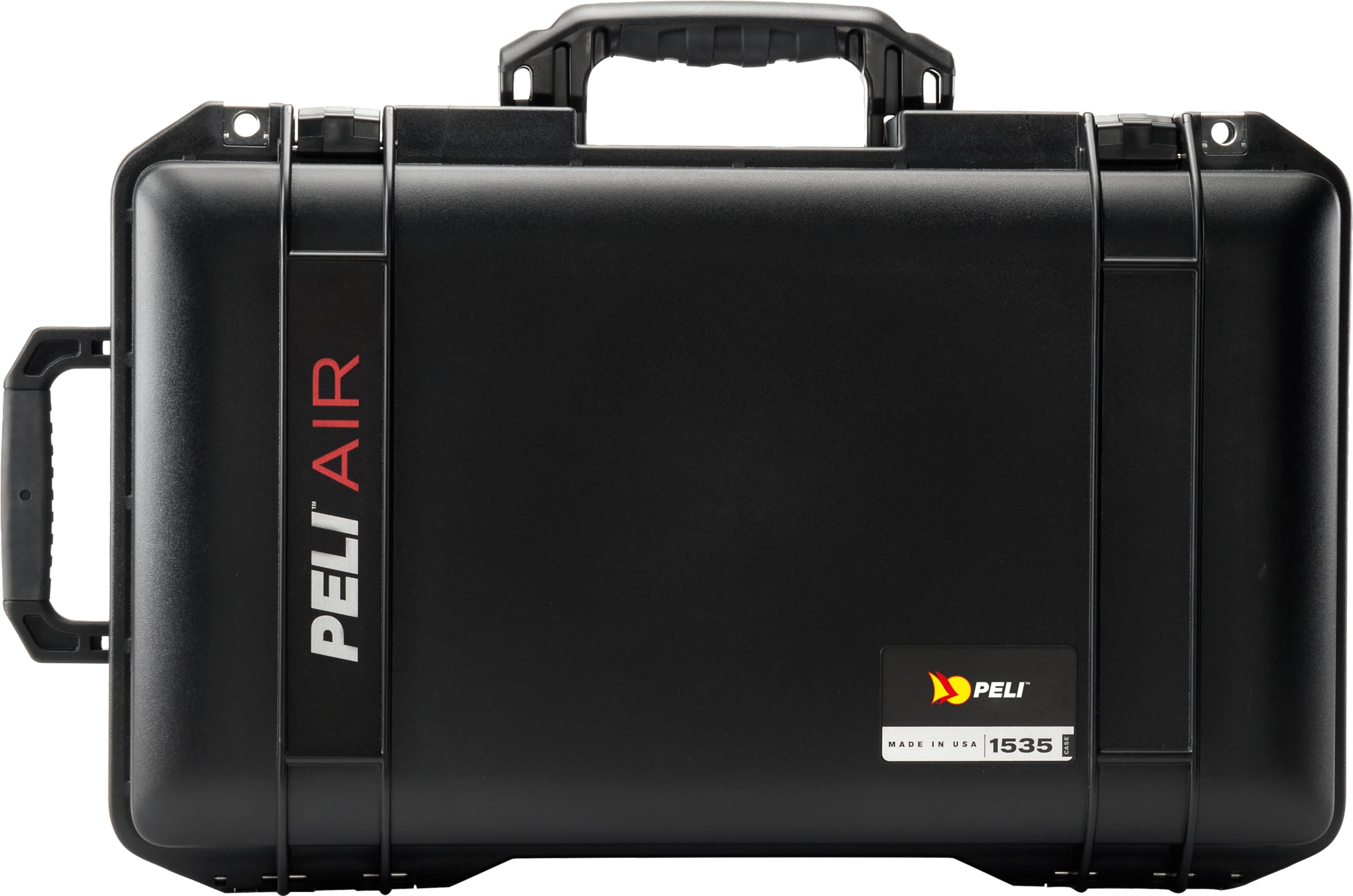 PELI 1535 Air Leichter Schützender Trolley für Kamera- und Fotografieequipment, Wasser- und Staubdicht, 27L Volumen, Ohne Schaumstoffeinlage, Farbe: Schwarz
