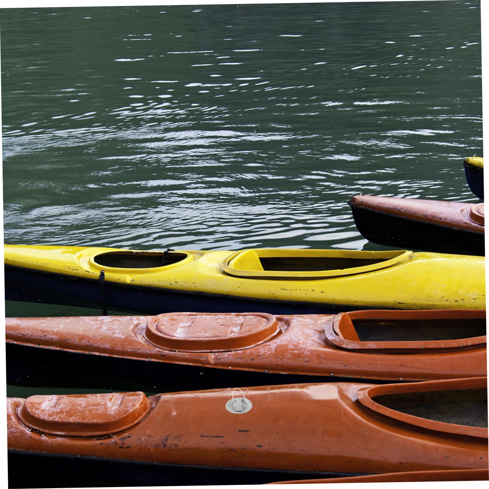 Toddmomy Valvola Aria per gommone Tavole gonfiabili Surf Gonfiabile valvola dell'Aria della Barca Bateaux drenare Adattatore per Kayak Adattatore per Pompa ad Aria Vedere Grey
