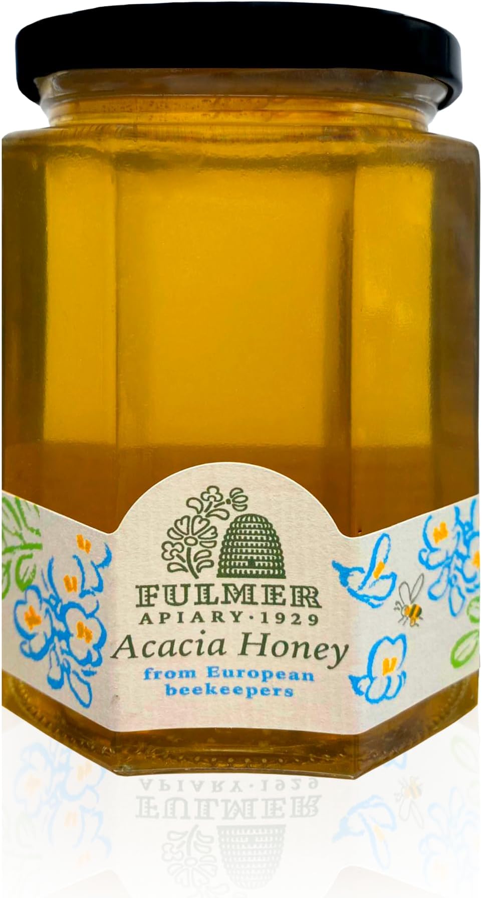 Sanniti Fulmer All Natural Hungarian Acacia Honey, 17.64 oz (Pack of 1)