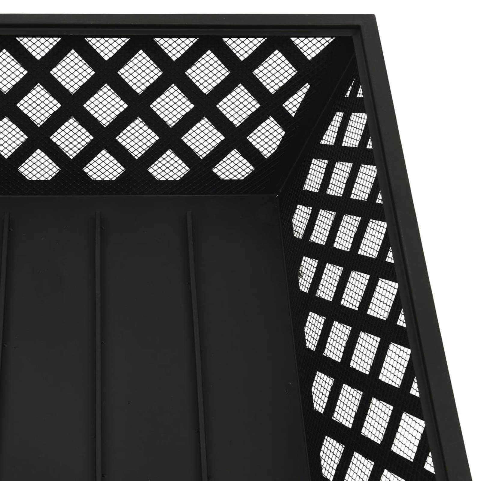 Homgoday Brasero con atizador Acero XXL 64 cm Brasero Exterior para Jardín Grande de Grosor Cuenco para Fogatas al Aire Libre para Jardines, Patios, Parques, Patios