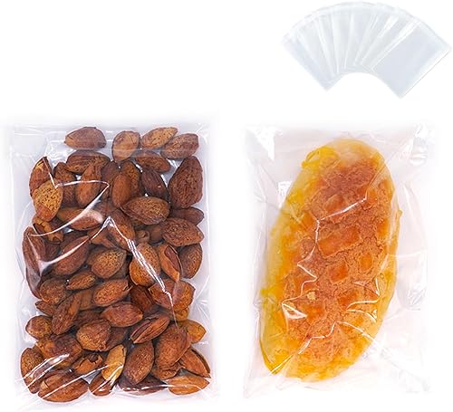 Miniatura 1 de Oueliche 180 bolsas transparentes para galletas de 5 x 7 pulgadas, bolsas de celofán autosellables, ideales para regalos o regalos de fiesta, bolsas