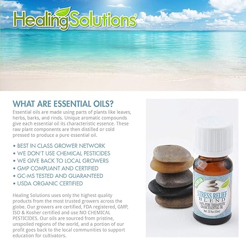 Miniatura 3 de Alivio del estrés mezcla de aceites esenciales 100 % puro del mejor grado terapéutico, bergamota, pachulí, naranja de sangre, ylang ylang, pomelo