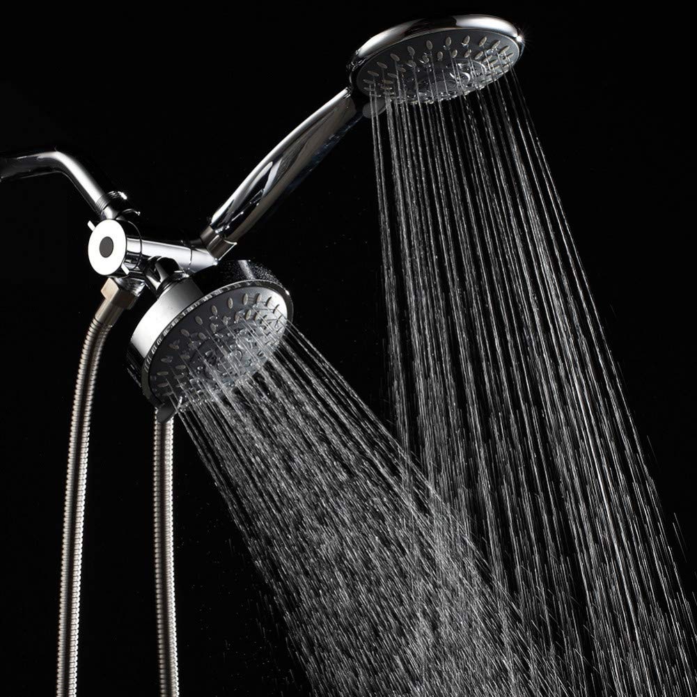 Alcachofas Móviles Conjunto De Ducha Con Brazo De Soporte Con Ducha De Chorro Superior