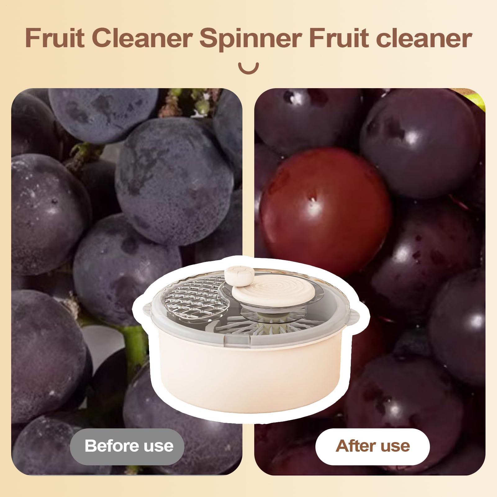 Centrifugadora para ensaladas - Secador de cocina giratorio, para verduras | Para la preparación de comidas Bayas Productos frutas y hortalizas Alimentos de cocina Lechuga Ensalada Fresa