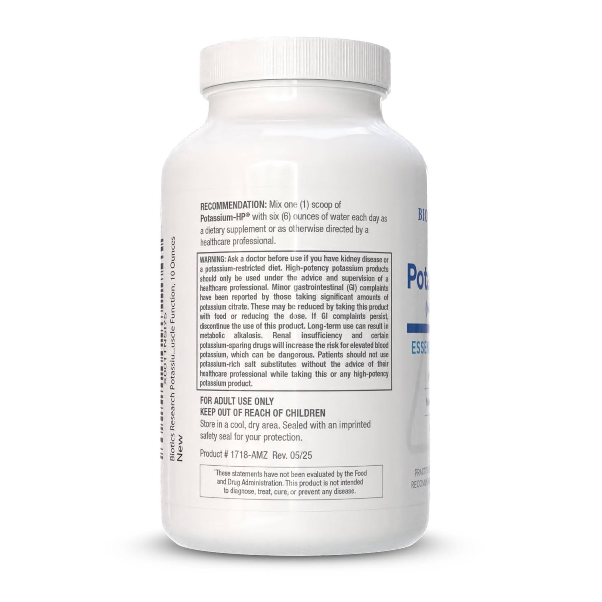 BIOTICS RESEARCH Potassium HP, Potassium Magnesium Powdered Formula 10 Oz — Amazon image 3