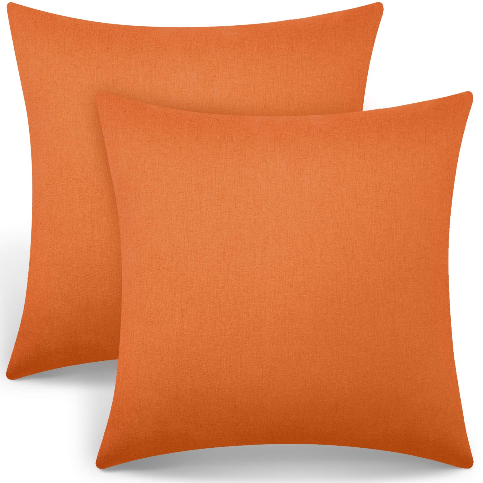 Patelai 2 Pack 18x18 Inch Waterproof Outdoor Throw Pillow Covers - PU Coated Valentine's Day, Winter Decor for Patio, Sofa, Couch, Garden Furniture(