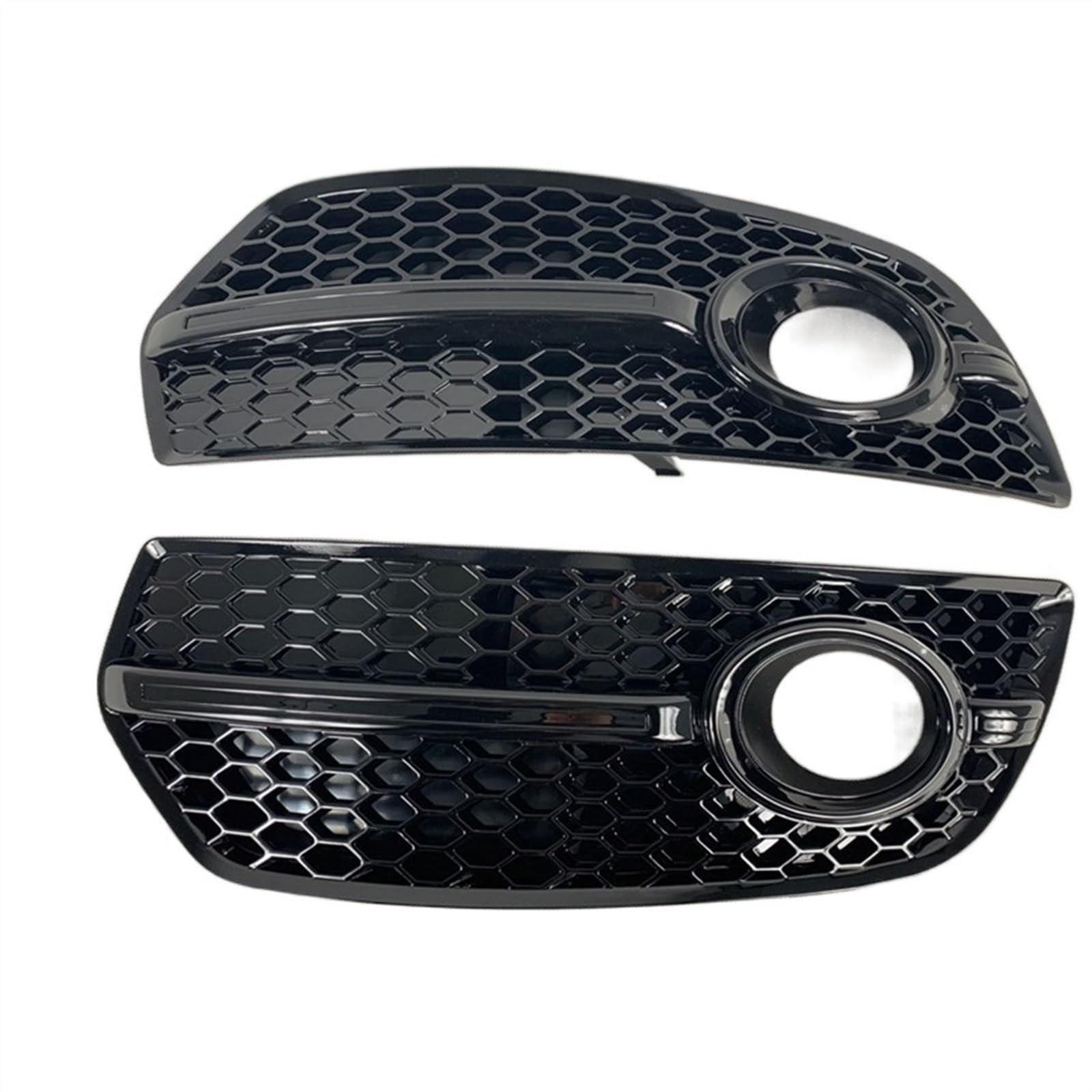 Grille de pare-choc Q5 8R de haute qualité avec caches noirs - 5