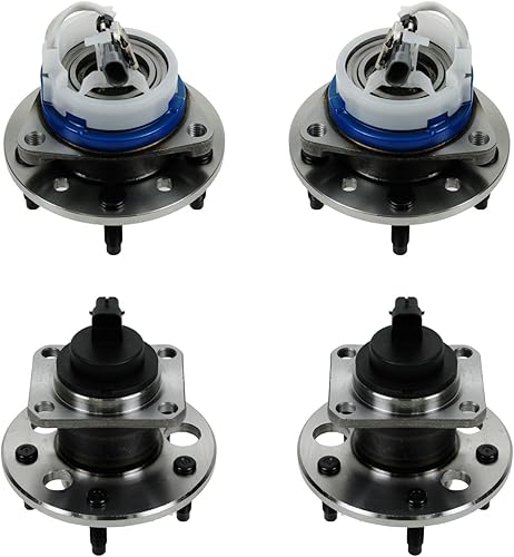 Vista 490 de TRQ Juego de 2 rodamientos y bujes de rueda trasera izquierda y derecha compatible con Ford Expedition 2007-2010 Lincoln Navigator 2007-2010