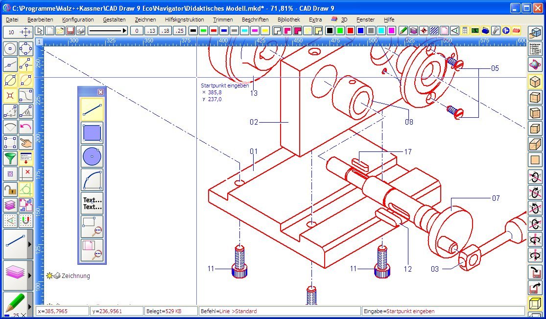 CAD Draw 9 Deluxe (CD-ROM)