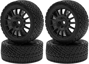 Amazon.co.jp: タミヤ TT01 TT02 タイヤ、JUANZI 4 個リモート