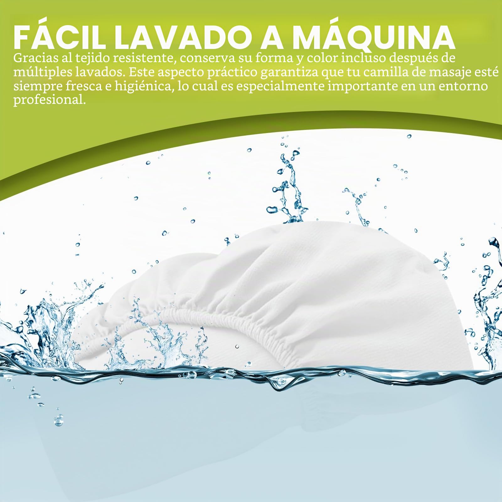 Funda elástica para camilla de masaje de 190 x 80 cm, funda para camilla de masaje con agujero, gruesa lavable, funda nórdica elástica, antisuciedad, para tumbonas de belleza y tratamiento,