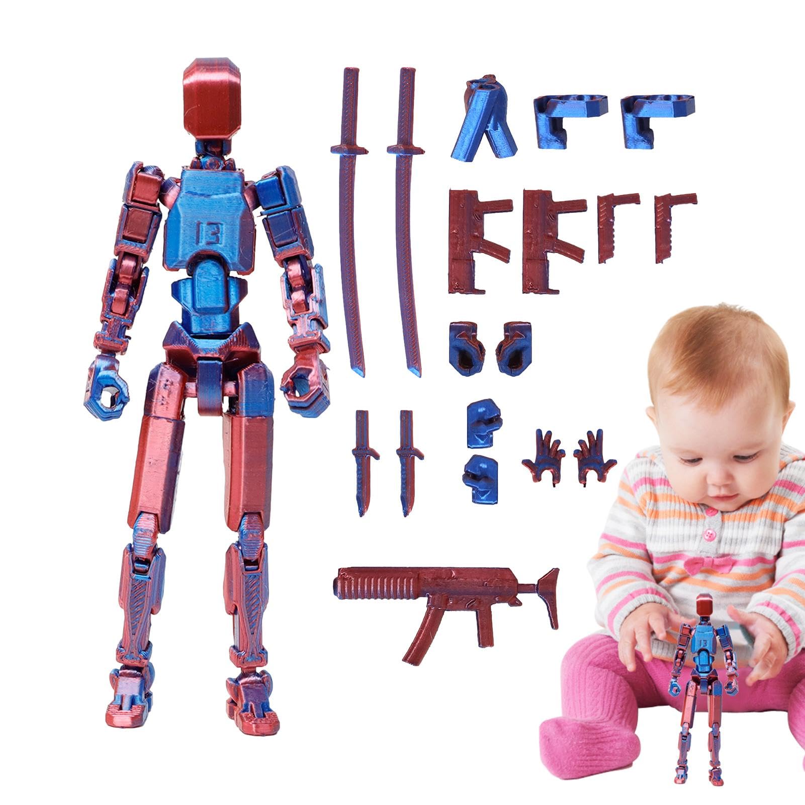Amazon | Nabucery アクションフィギュアロボットアクションフィギュア