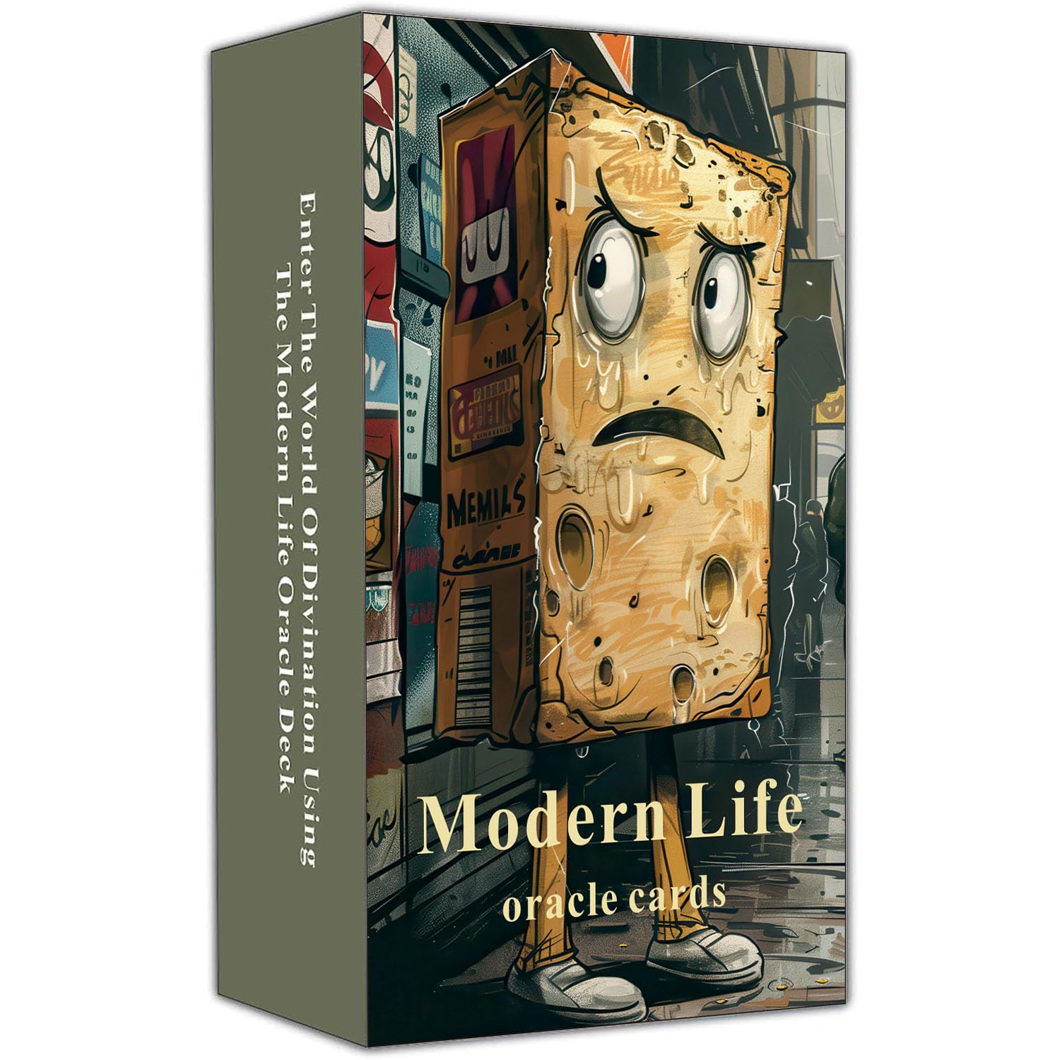 Modern Life Oracle: Oracle Card Deck of Wisdom and Humor for Navigating Everyday Chaos, Practical Wisdom, Easy Handling of Complexities