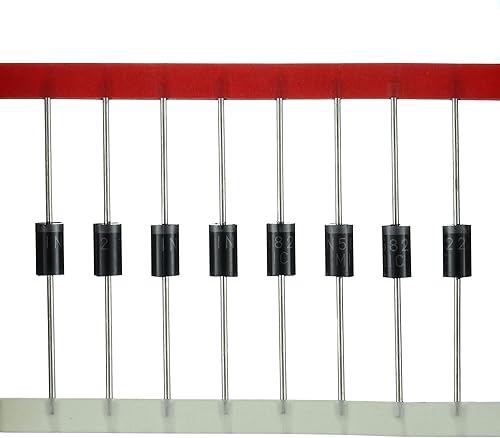 BOJACK 1N5822 Schottky Diodo 3 A 40 V DO-201AD Axial 5822 3 amperios 40 voltios Diodos de silicio electrónicos (paquete de 25)