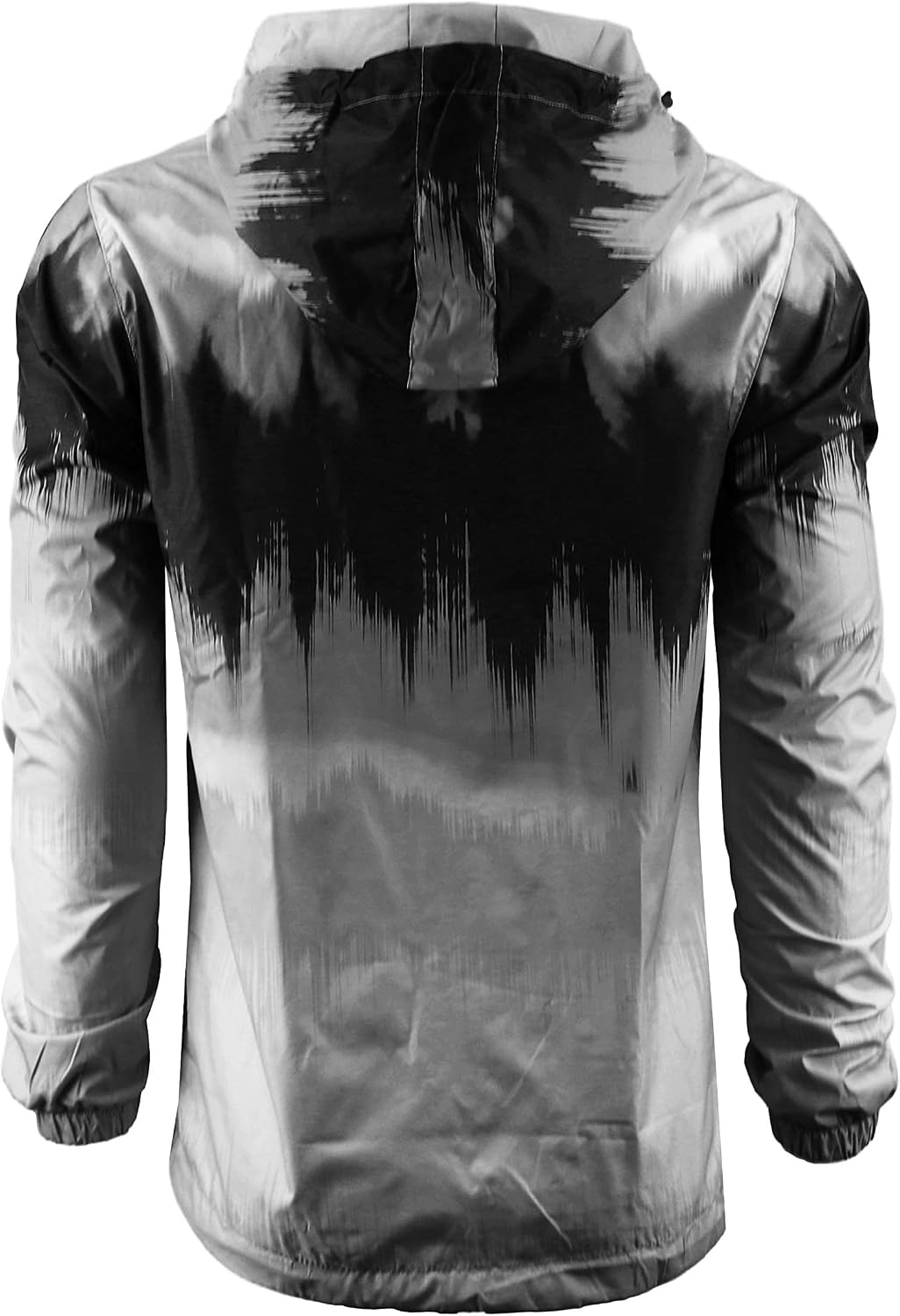 SCREENSHOT Mens Streetwear Windbreaker Jacket – Lightweight Graphic Hoodie, Graffiti Hip Hop Urban Fashion Pullover Top