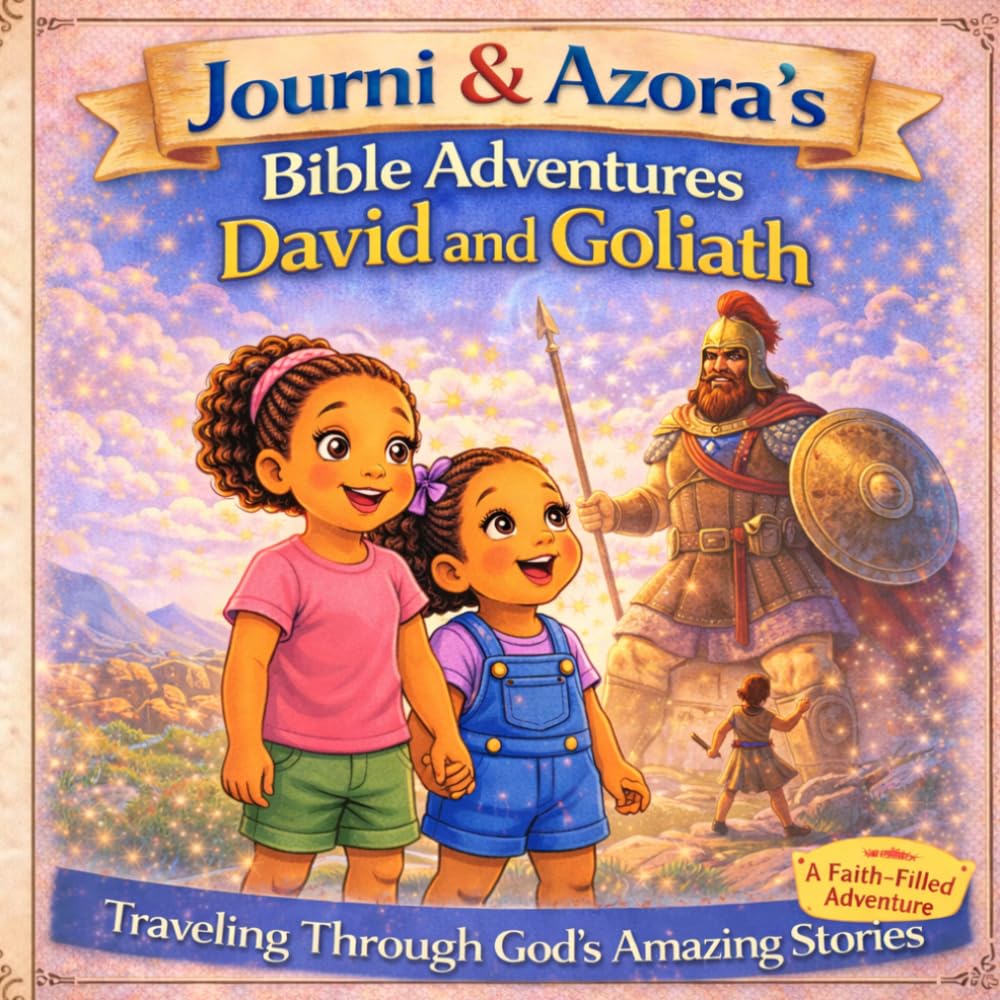 Journi & Azora’s Bible Adventures: David and Goliath – A Faith-Filled Story About Courage and Trusting God