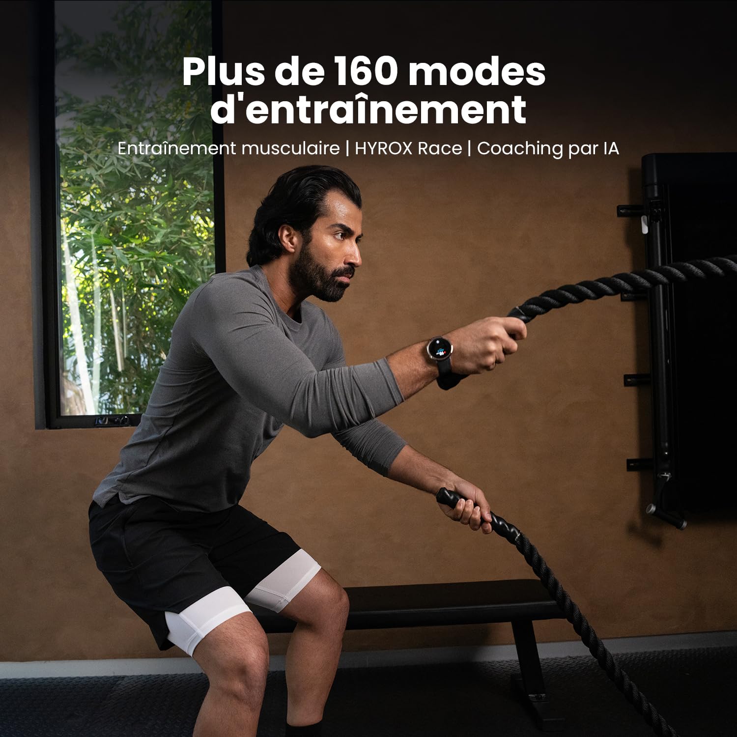 Amazfit Active 2 Montre connectée Homme Femme 44mm, Paiement NFC, AI, GPS et Cartes Gratuites, Batterie 10 Jours,160+ Modes Sportifs, 5 ATM Water Resistant, Smartwatch pour Android et iPhone