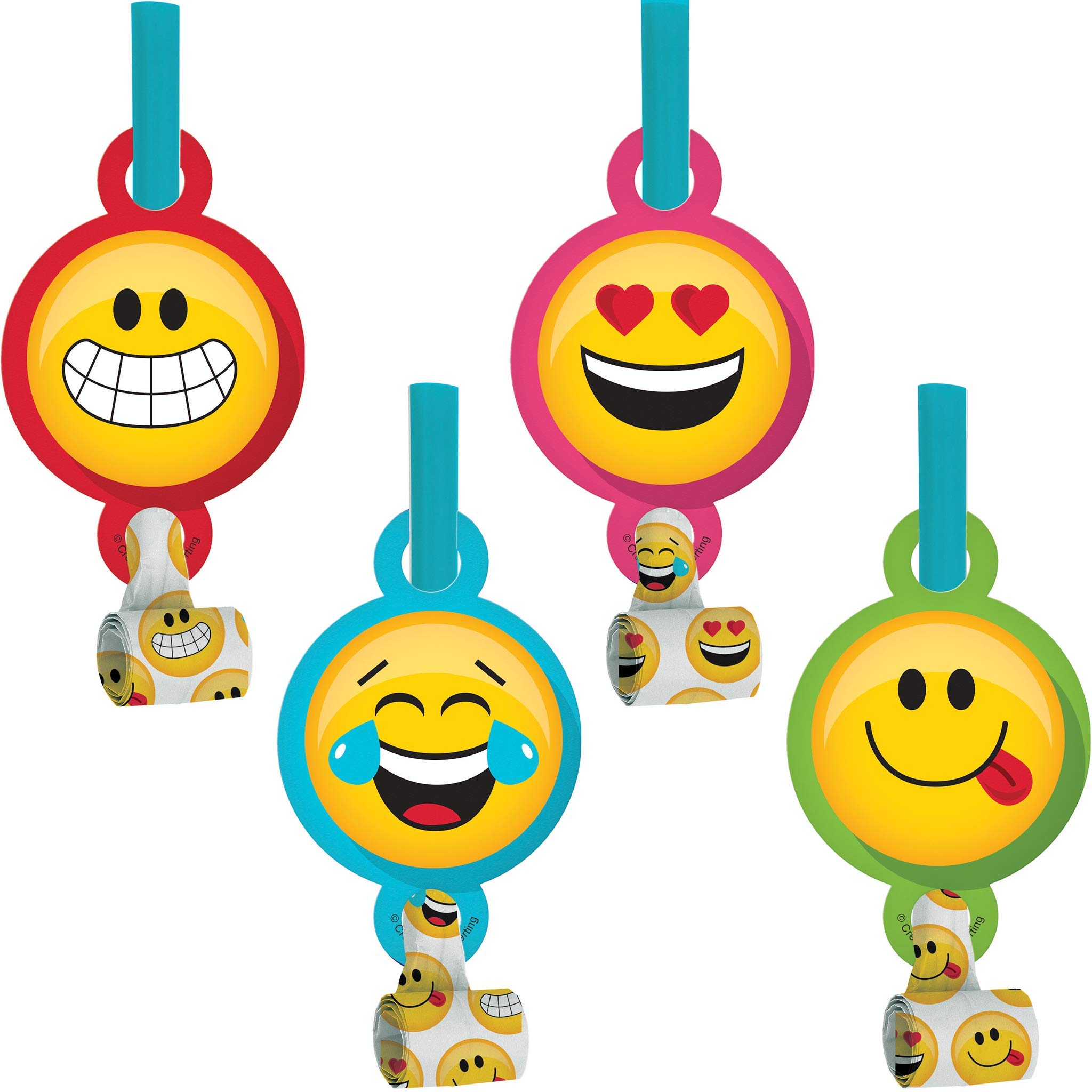 Creative Converting Show Your Emojions Blowouts, 5.25
