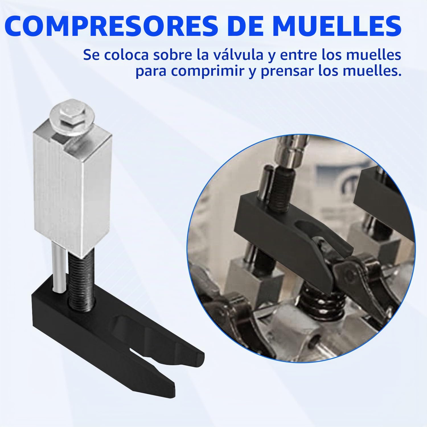 ZKTOOL Herramienta de Montaje de compresor de actuador de Motor Apta, para Fiat MultiAir 2012-2019 1.4L 16V / Turbo / 2.4L / BF/FB/FF/PF/UF/VM 10259A 10259B, Herramienta de Instalación del Compresor