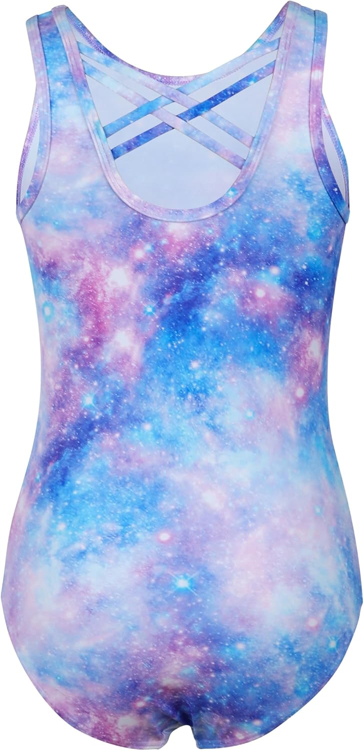 beautyin Gymnastics Leotards for Girls Dance Unitards Shorts Outfits Activewear - Image 2
