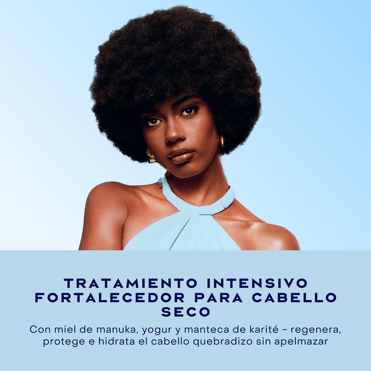 SheaMoisture Mascarilla Hydrate & Repair Protein Power, Cabello Rizado Seco y Dañado, Pelo Más Fuerte, Rotura Reducida, Miel de Manuka, Yogur, Proteínas y Manteca de Karité, 355 ml
