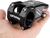 Vista 5 de GEWAGE 31.8 - Tallo de bicicleta de montaña de 8 grados para manillar corto para bicicleta de carretera, bicicleta de montaña, MTB, BMX