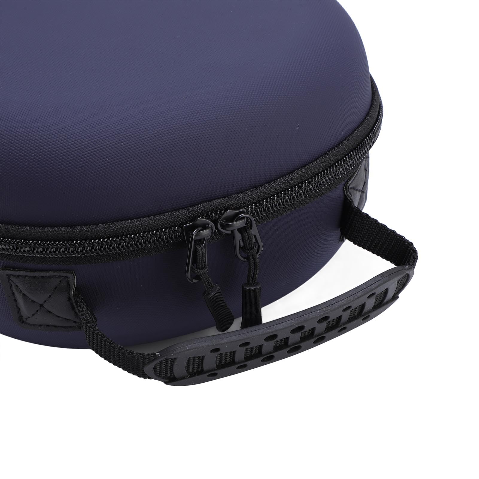 Custodia per visore VR di grandi dimensioni con tracolla regolabile per viaggi e archiviazione a casa/Un organizer portatile per dispositivi elettronici con ampio (Blu scuro)