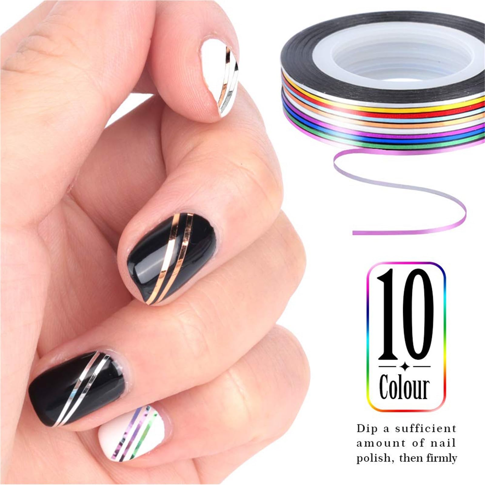Nagel Pinsel 30-teiliges Gel-Nagelkunst-Pinselset for Punktieren, Malen, Zeichnen und Polieren