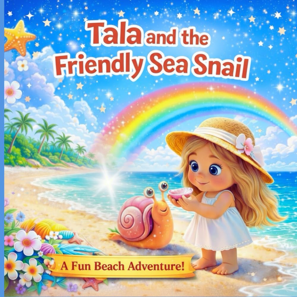 Tala and the Friendly Sea snail:A Magical Beach Adventure for Kids Ages 3–5 About Friendship, Kindness, (Tala’s Colorful Worlds)