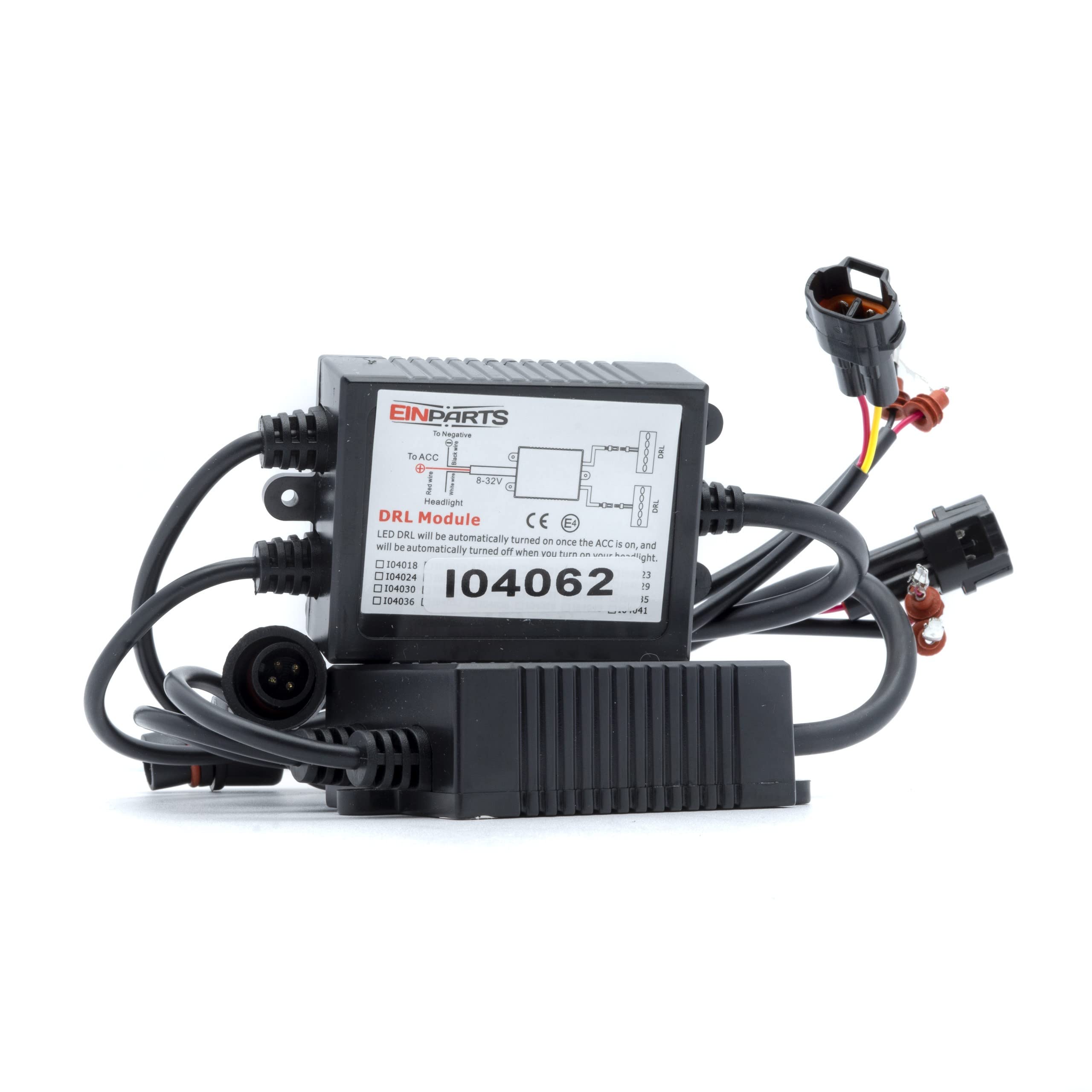 EinParts 2 en 1 Luz de circulación diurna del coche LED con certificado E4 R87, Luz Antiniebla Delantera Para Mazda CX-5 2013-2016