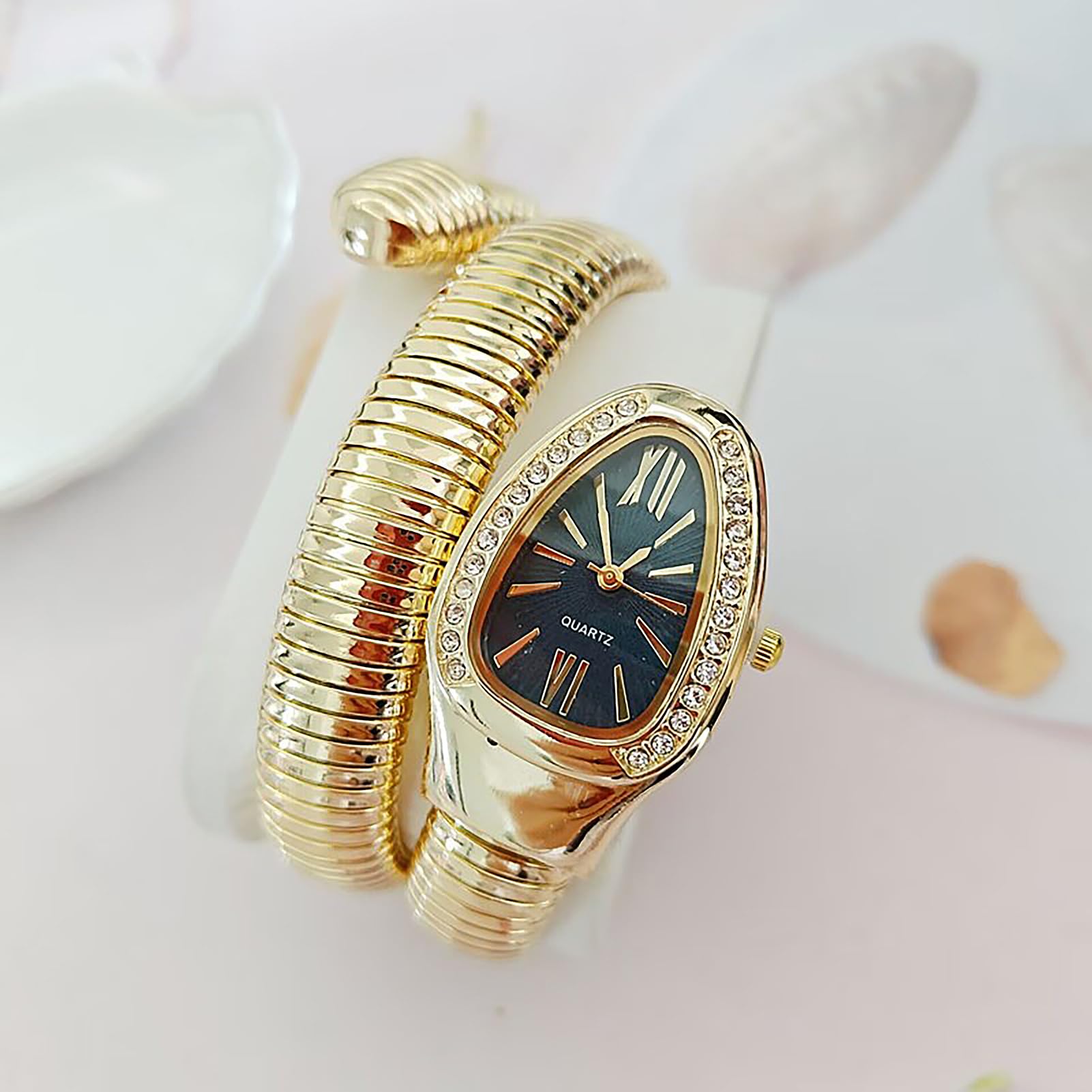 Relojes de serpiente para mujer, reloj de serpiente, relojes de pulsera con forma de serpiente, reloj de pulsera con forma de serpiente para mujer