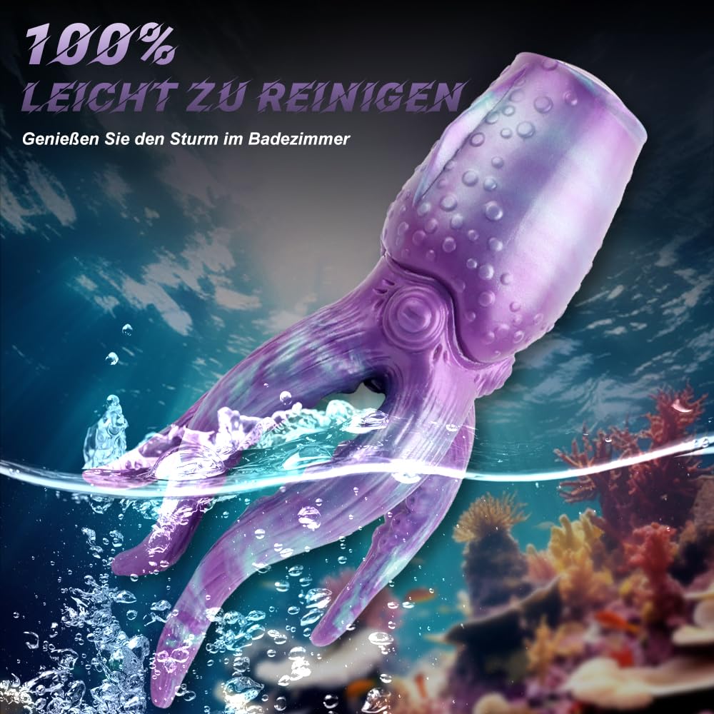 Oktopus Tentacle Masturbator Sexspielzeug 2in1 Realistischer Masturbator Mit 4 Tentakel Analplug Dildo Masturbator Monster Masturbatoren Taschenmuschi Erotik Fetisch SexSpielzeug Für Männer Solo