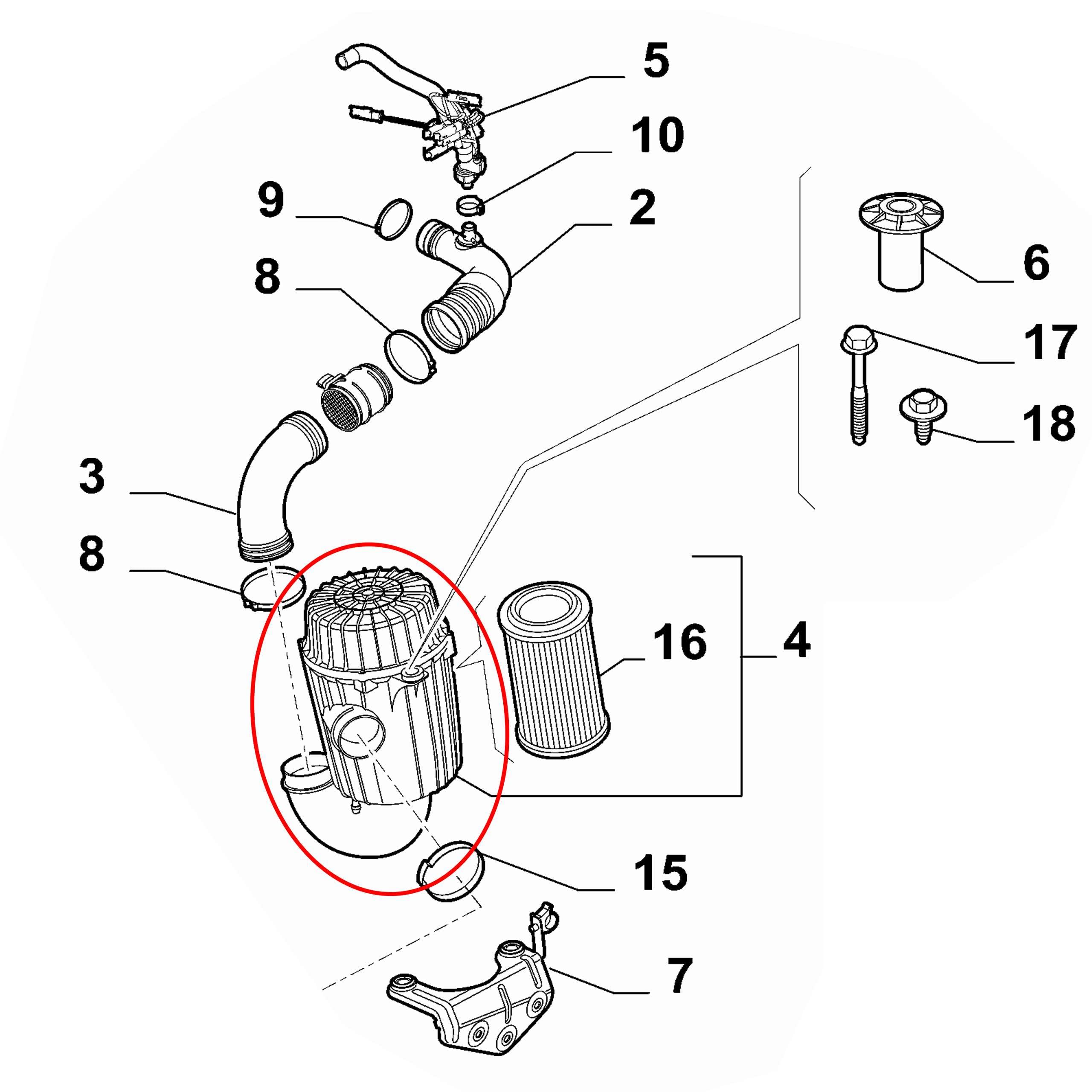 INLY Scatola di alloggiamento del filtro dell'aria Compatibile con Ducato Boxer Jumper 1360694080 1348860080 1354882080 1360696080 1389435080 1420.R3 1420.S9 (2006->)