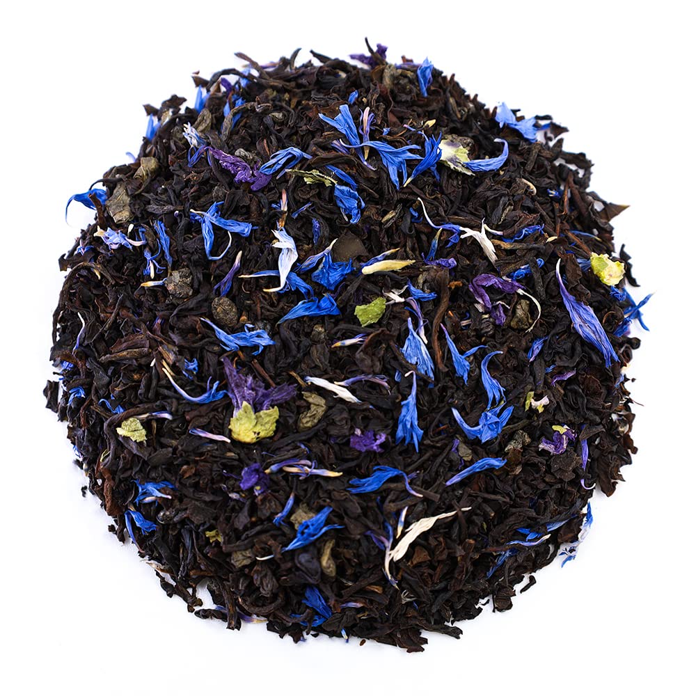 The Whistling Kettle Angel's Dream Tea - Maple Blackberry Green Tea Black Tea Blend Premium Loose Leaf Tea