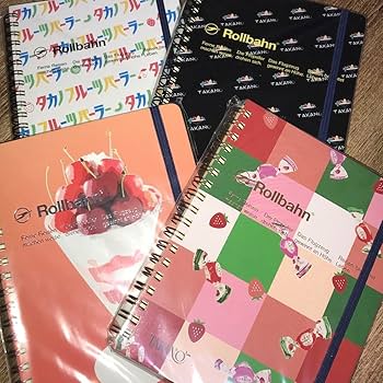 Rollbahn フルーツデザインノート 5冊セット Rollbahn フルーツデザインノート 5冊セット フルーツ100