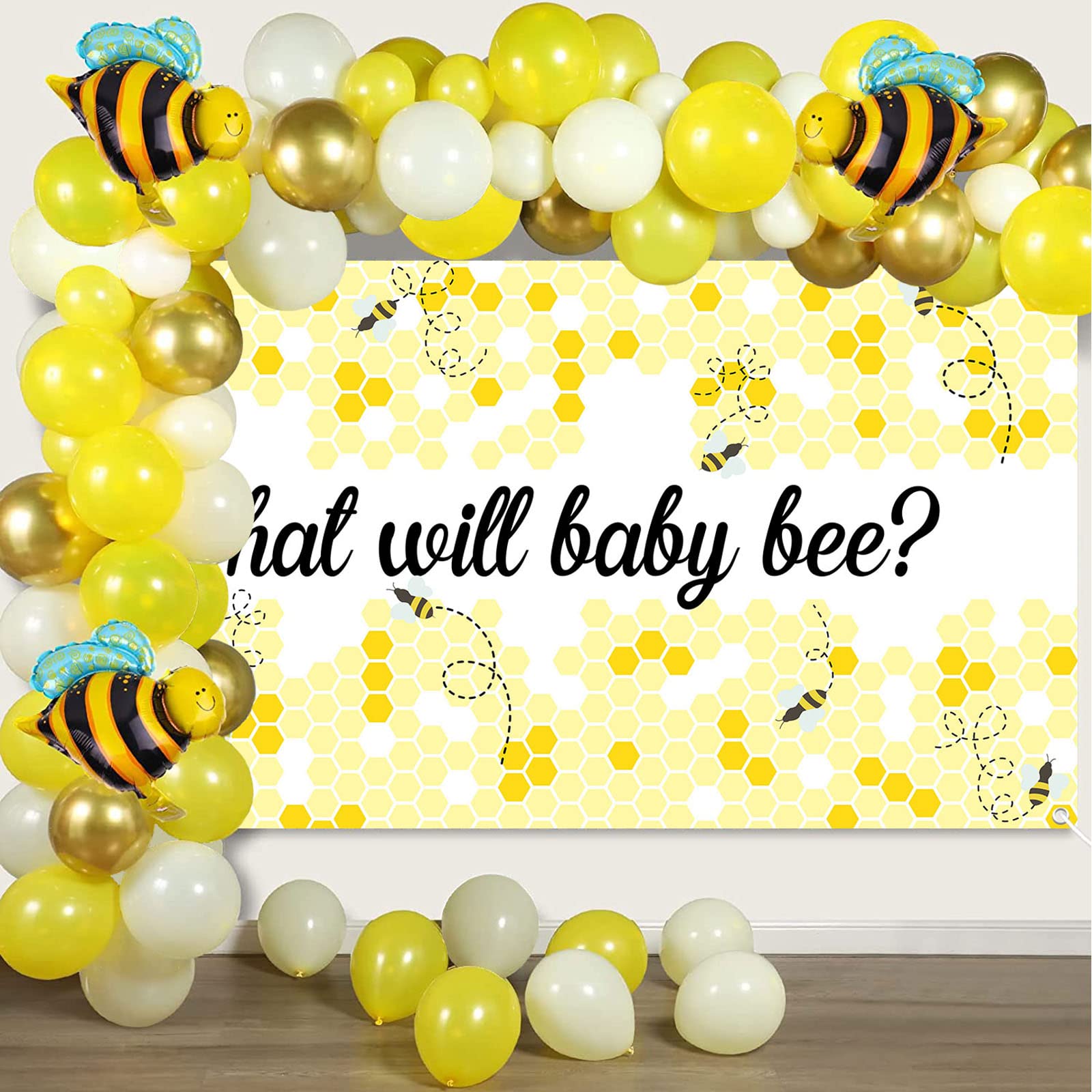 Buy 89Pcs What Will Baby Bee Gender Reveal Party Supplies Bee Gender