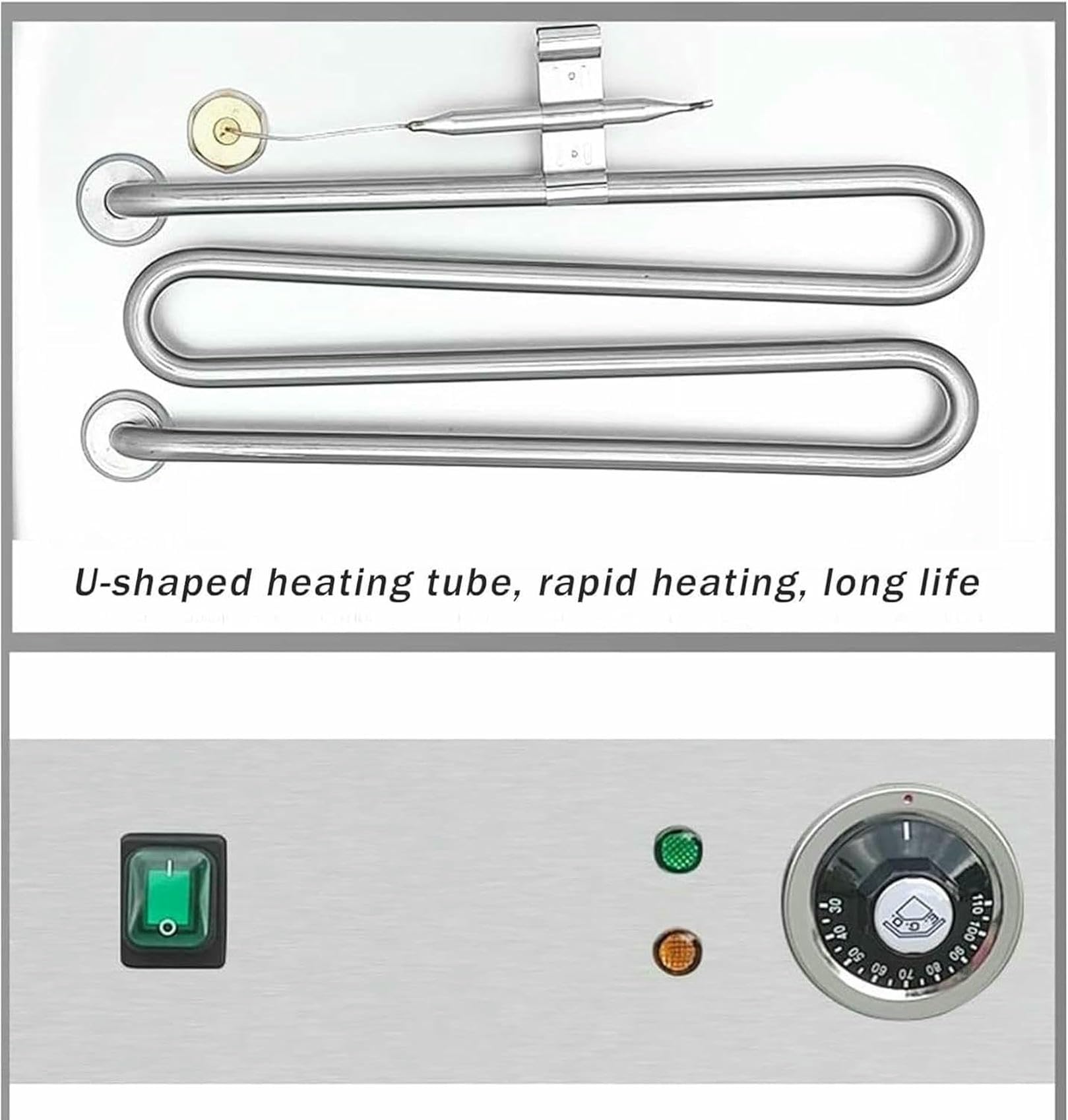 Cocedor de Huevos eléctrico de Cocina, cocedor de Huevos de Aguas Termales, coce Aguas Termales Comercial, máquina automática para Hacer Huevos Semi-cocidos y Huevos pasados por Agua~/