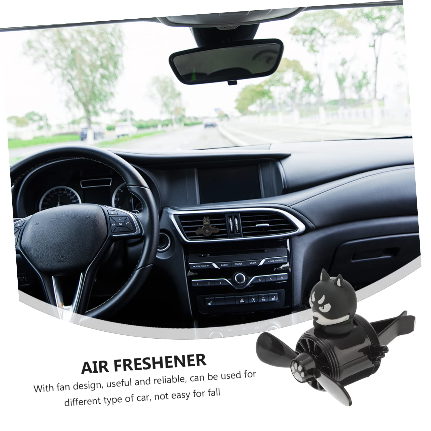 Gatuida 5stücke Kleiner Auto Aromatherapie Im Cartoon-design Lustiger Duftspender Für Auto Tragbar Leicht Und Platzsparend Für Belüftung Im Fahrzeug Hochwertiges Material Langlebig Und
