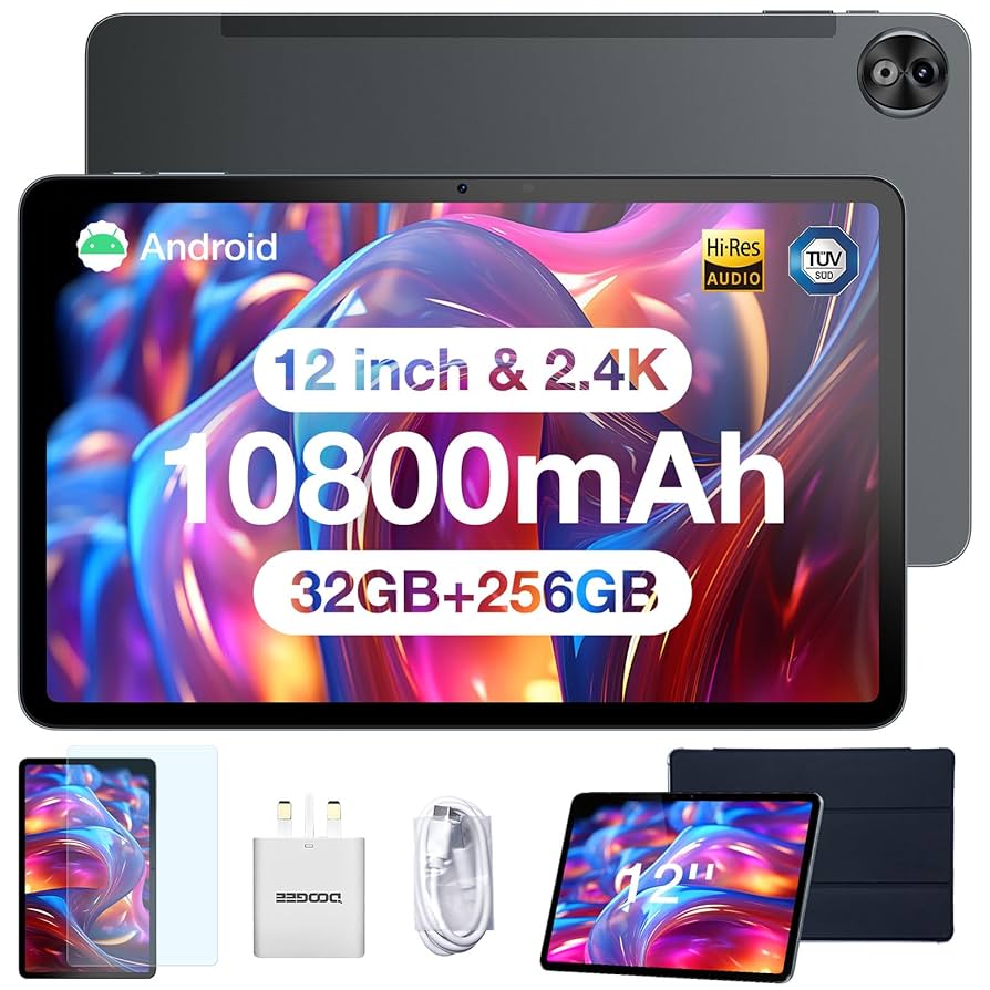 Amazon.com: DOOGEE Tabletas Android 14, T20 Ultra 2.4K