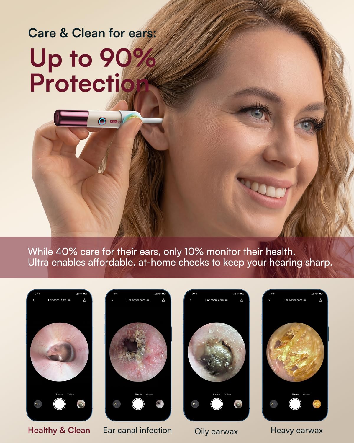 BEBIRD Ultra X Nettoyage Oreille 2K avec WiFi 5G & Gyroscope 360°, Nettoyeur Connecté – Cadeau Idéal pour Passionnés Tech, Parents de Famille, Aides Auditives & Exigeants en Hygiène – Coffret Premium