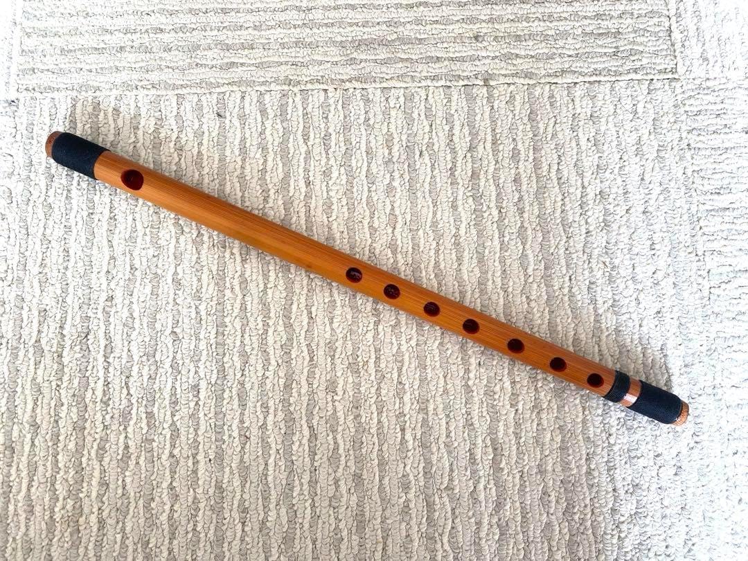 煤竹風 燻竹 古典調 四本調子 ⑧ 竹製 篠笛 7穴 四 竹製 篠笛 7穴 四本