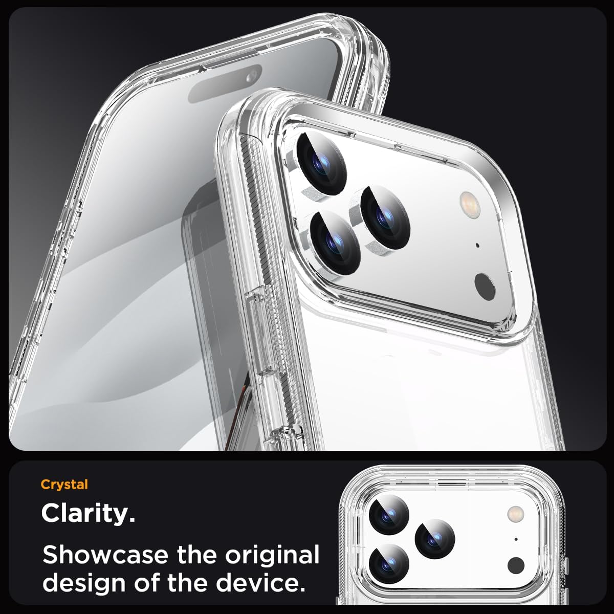 AICase for iPhone 17 Pro Max Case Clear 3 in 1 Heavy Duty Drop Protection Full Body Rugged Shockproof/Dust Proof 3-Layer Military Protective Tough Durable Cover for iPhone 17 Pro Max 6.3"_910 - Image 3