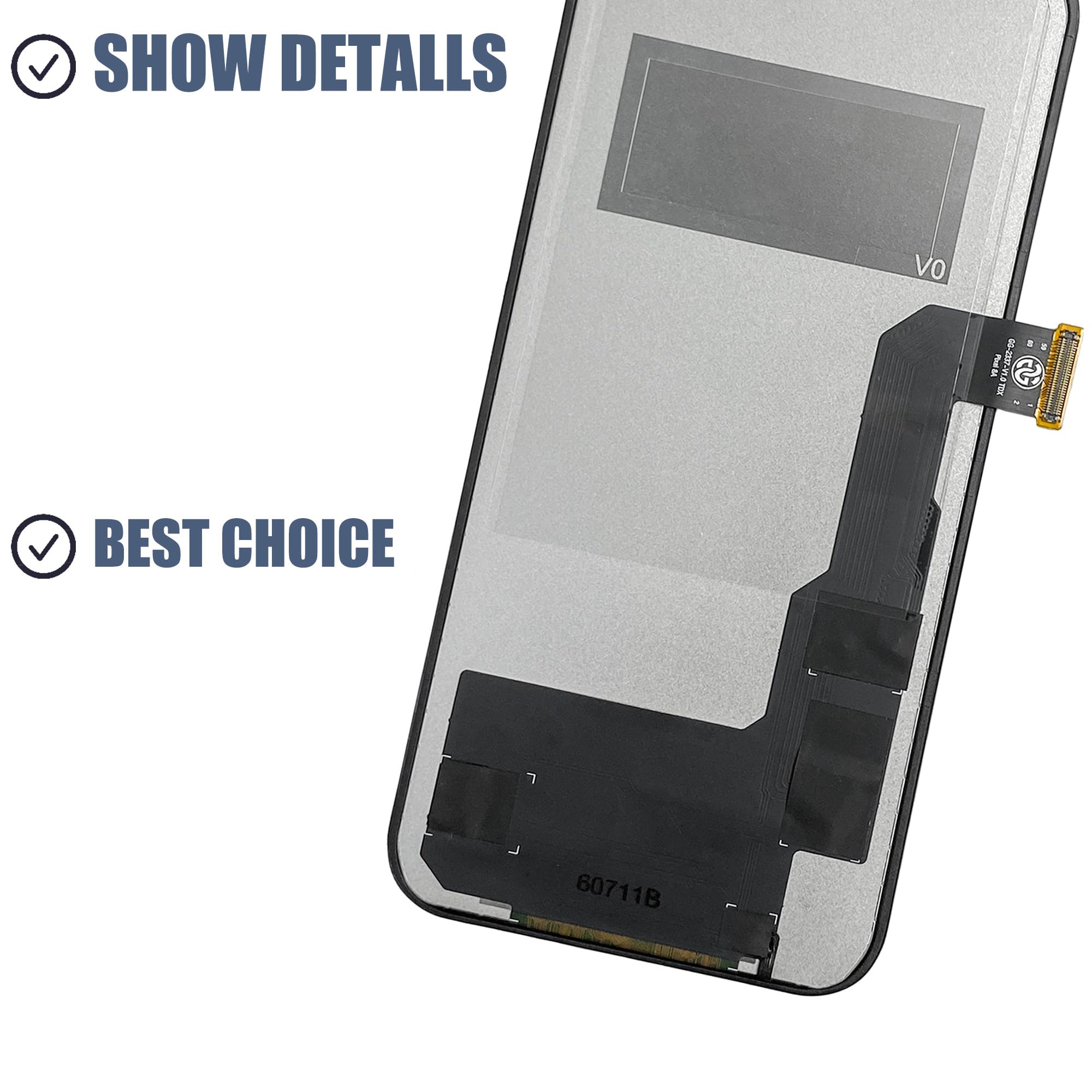 Wyświetlacz LCD ekran dotykowy digitizer część zamienna do GOO-gle
