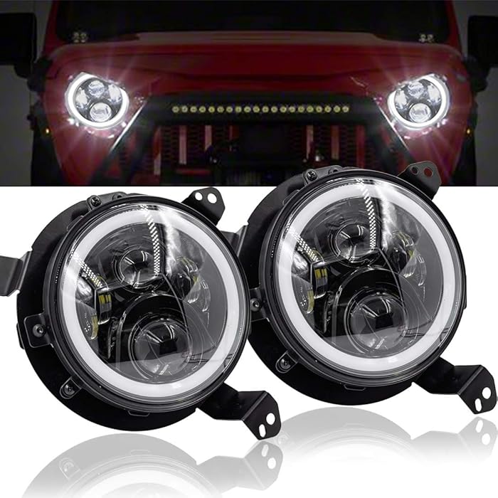 Buy Wranger JL/Gladiator JT LED Projector Headlights For 20182021 Jeep