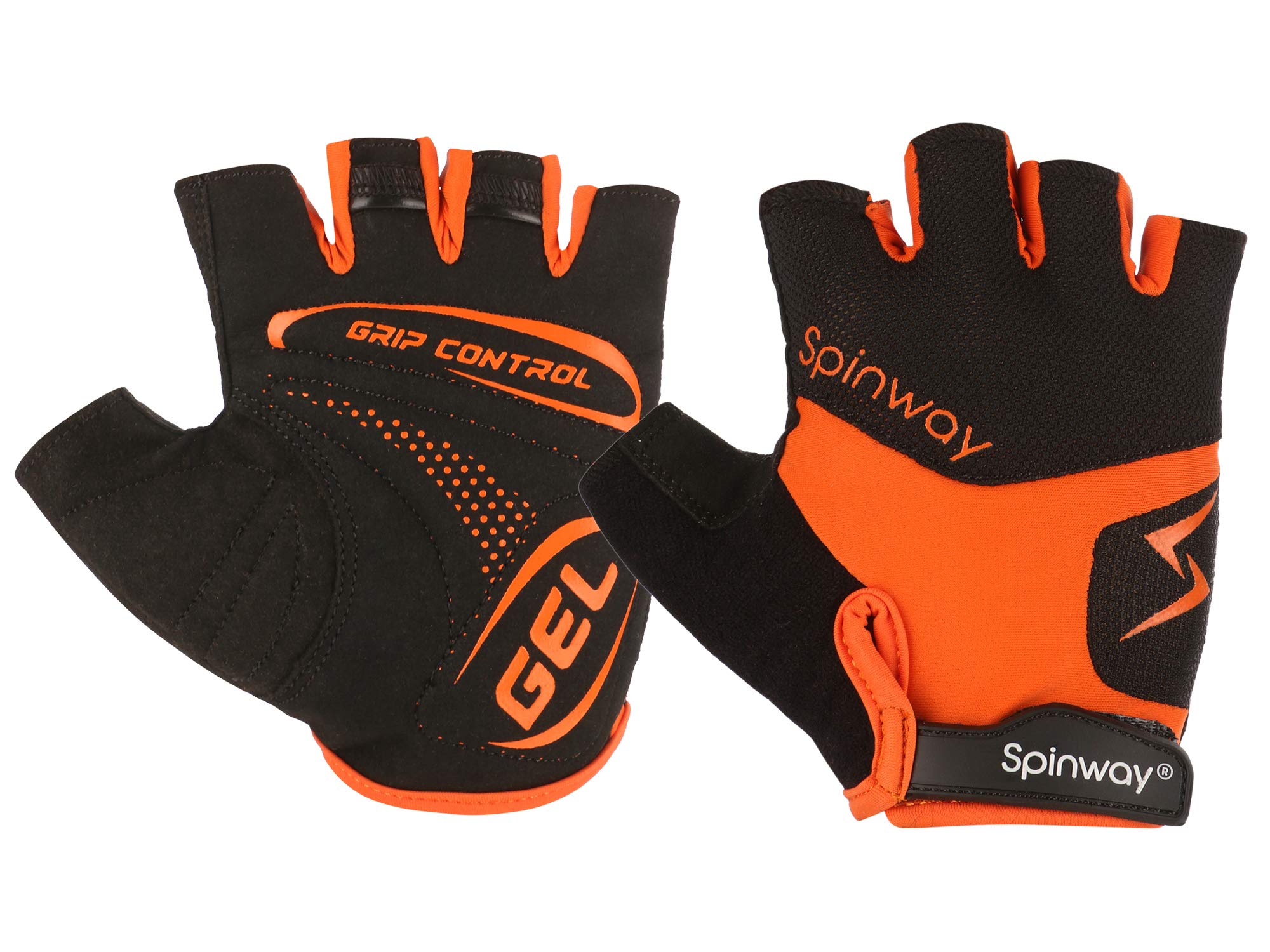 spinway Polyster Mesh Towel Fabric with SBR Weight Lifting Gym Gloves for Women| Padding Gel Grip Control|Flip Cuff| Workout Fitness Exercise Size -M Color Orange and Black (B07M8JTBPZ) Amazon Price History, Amazon Price Tracker