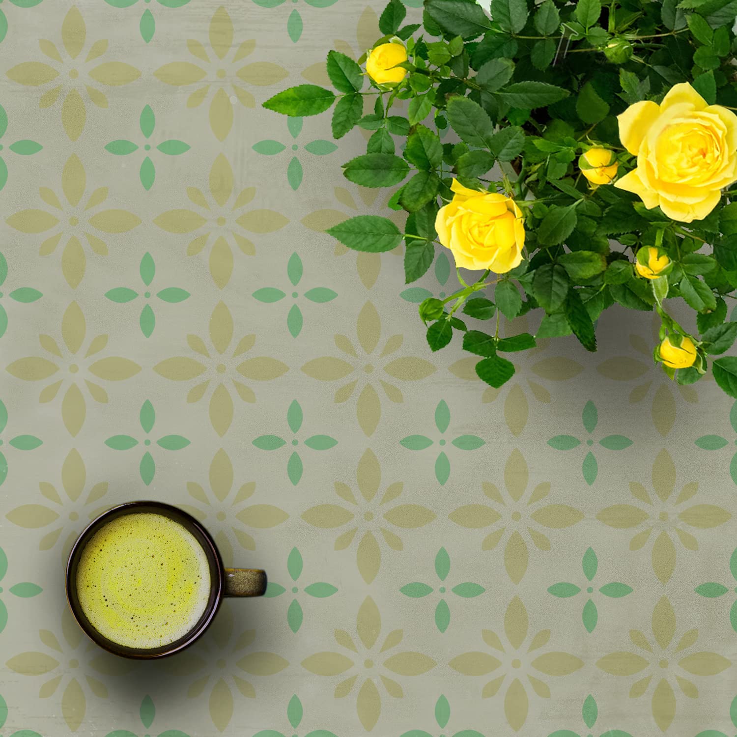 大型　タペストリー Amazon.com: GSS Designs Floor & Wall Stencils - 12x12Inch